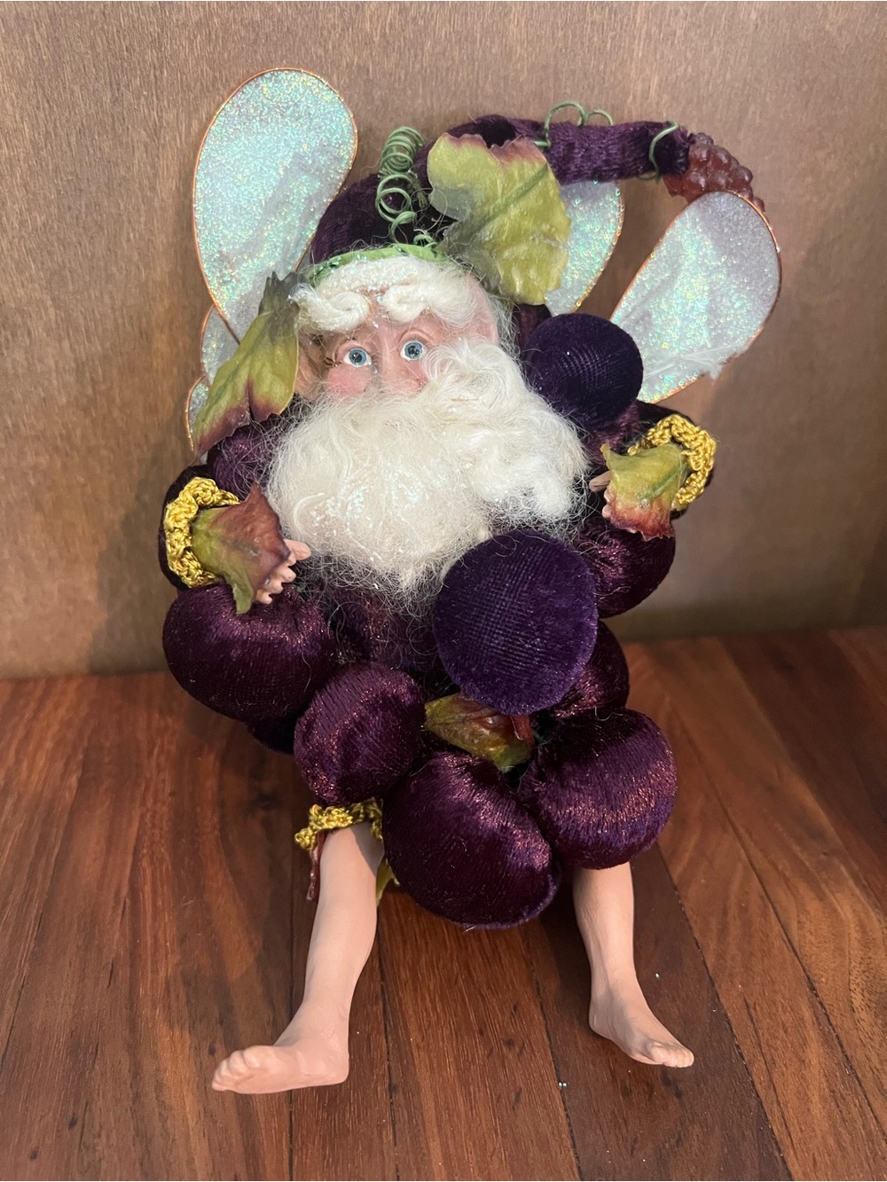 Mark Roberts Limited Edition “Grape Fairy Ornament” (Item 5135401, #1636/5000)